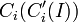 C_i (C_i'(I))
